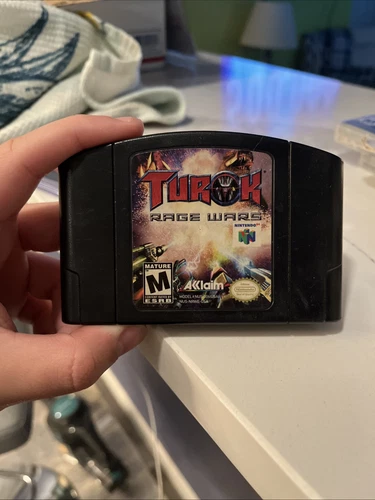 Turok: Rage Wars (Nintendo 64, 1999) Authentic