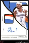 2023-24 Immaculate #19 Shai Gilgeous-Alexander GAME-USED PATCH AUTO 14/49