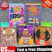 Lyrically Correct Music Trivia Card Games Challenge Game Cards Family Party Game
