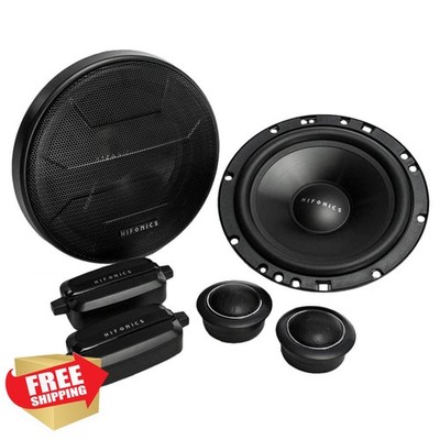 Hifonics Zeus 6.5'' 2 Way Car Audio Component Speakers ZS65C Pair