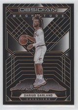 2021 Panini Obsidian Magnitude Electric Etch Orange 18/35 Darius Garland #15 9o3
