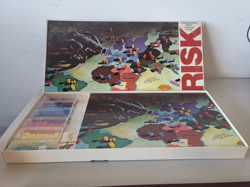1980 Risk Board Game - Parker Brothers - Vintage