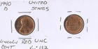 USA 1 cent 1940 D Lincoln UNC!!!