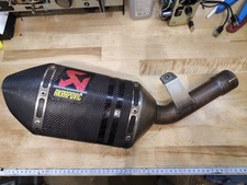 Akrapovic Gsx R600 R750 2006-2007 Carbon Fiber Slip On Muffler Suzuki Blem Gsxr