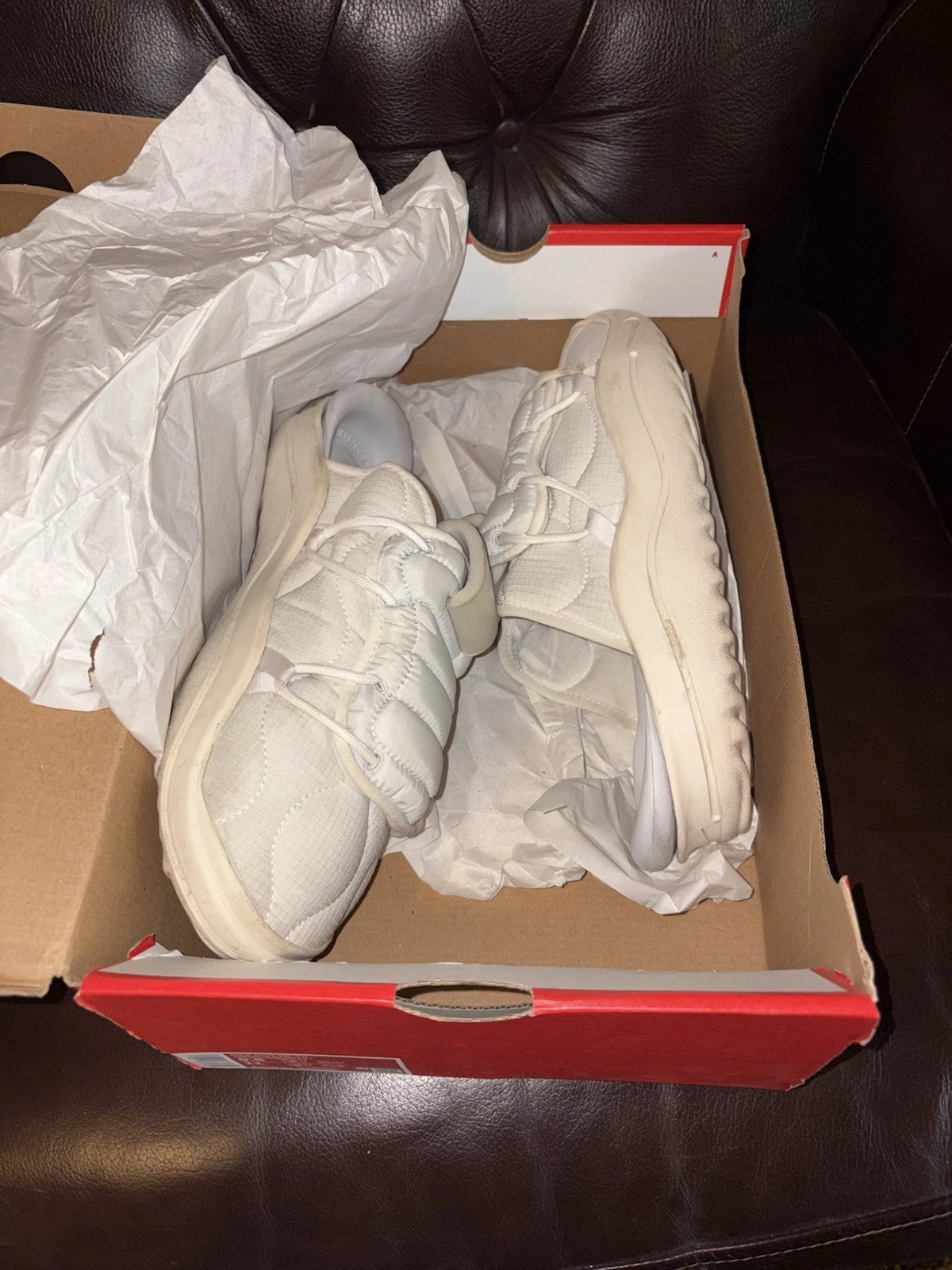 Nike Offline 3.0 Uomo Taglia 9.5 Slides Mule Phantom Bianco Puro Platino Us intime Ottimeioni