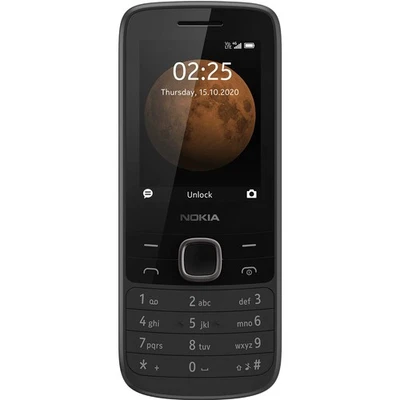 Nokia 225 (2020) 4G Dual SIM Mobile Phone in Premium Design Black