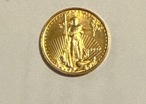 1997 1/10 oz American Gold Eagle Coin (BU) $5 Gold Coin