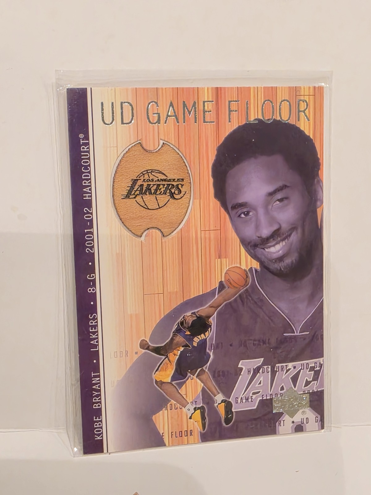 Kobe Bryant 2001 Upper Deck Hardcourt #KB UD Game Floor Price 