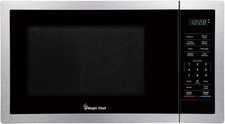 Touch Screen Microwave Countertop 0.9 Cu Ft 900W with Stainless Steel Finish