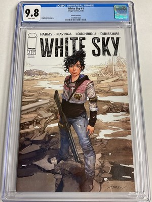 White Sky #1 CGC 9.8 2nd Print Jean Paul Mavinga Cover A Image Comics