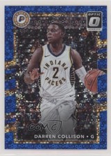 2017-18 Panini Donruss Optic Fast Break Blue Prizm 36/50 Darren Collison #60 i5q