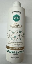 DHS Zinc Shampoo - 16 oz Pack of 2 