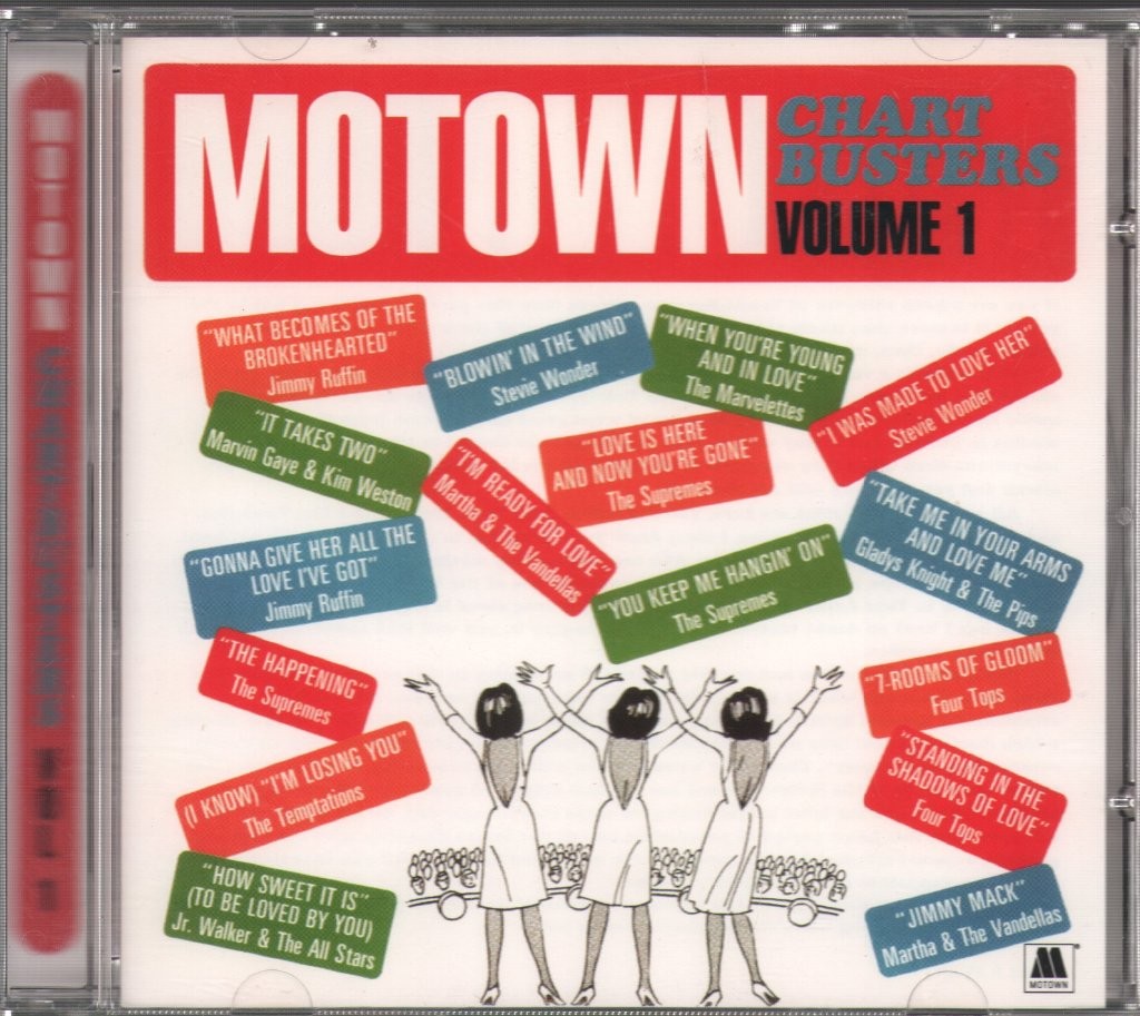 Various Artists Motown Chartbusters Volume 1 CD Europe Spectrum Music (2) 1997