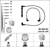 ZÜNdleitungssatz Ngk 7709 FÜR Audi