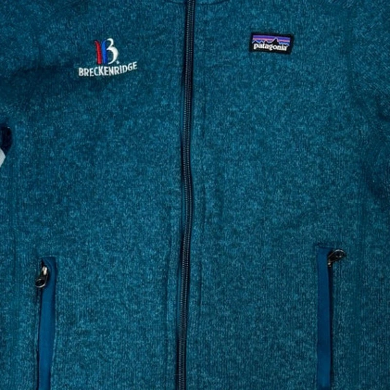 Patagonia Boys Better Sweater Full Zip Size XS Green Hiking Outdoor - Image 3 of 4