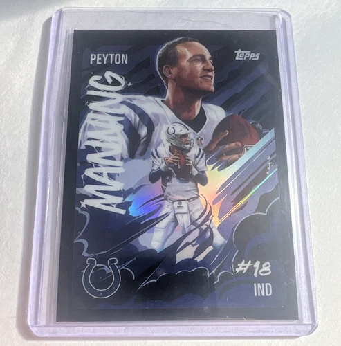 2025 Topps Chrome Peyton Manning Base (RAW)