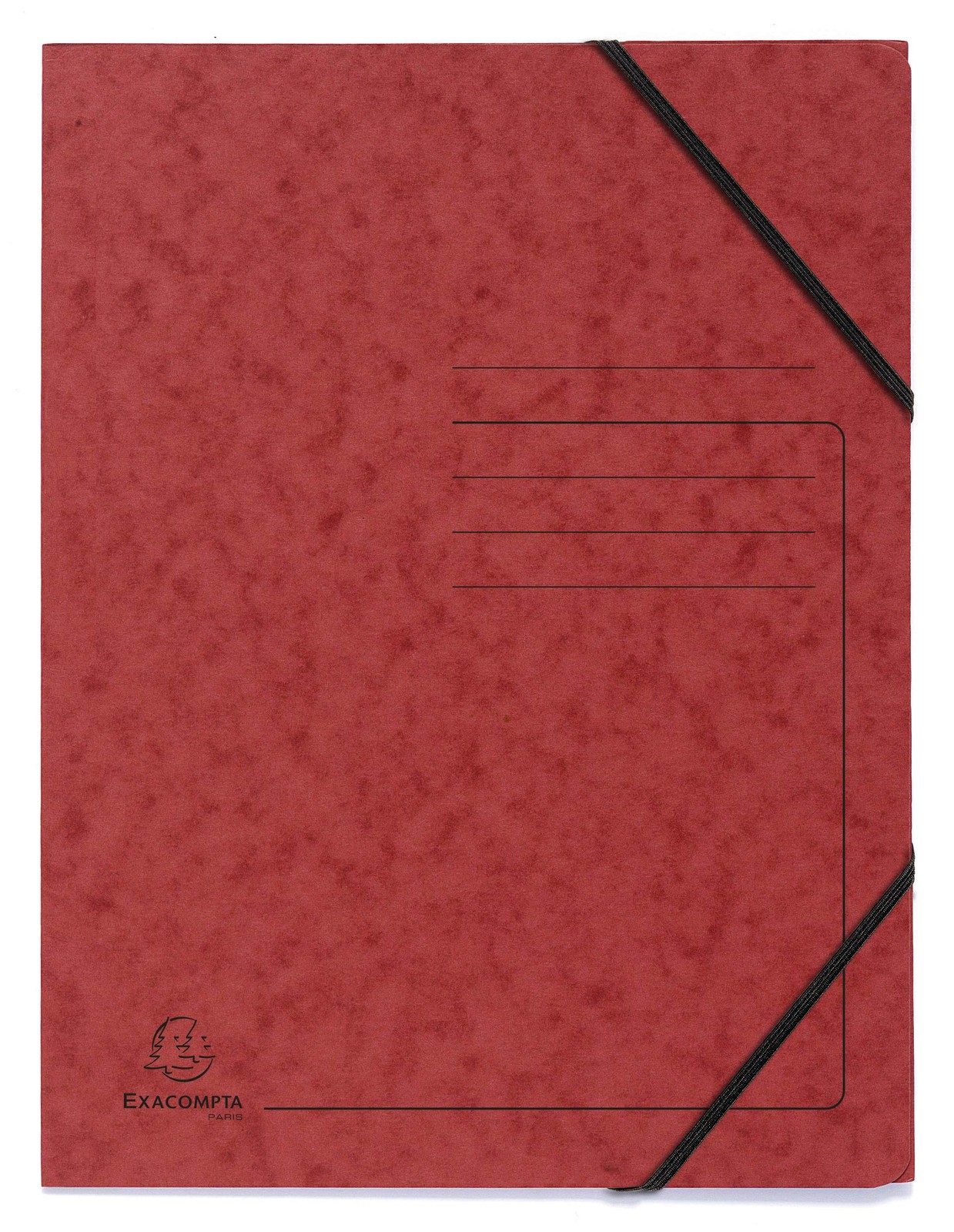 Exacompta - Ref 555415E - Elasticated Folder - 240 x 320mm in Size, Suitable for