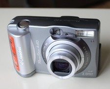 CANON PowerShot A40 Vintage Digital Camera 2MP w/32MB Compact Flash Card