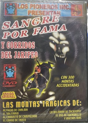 DVD Sangre Por Fama Las Montas Trágicas