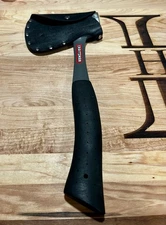 Craftsman 4810 Camp Hatchet Axe USA w/ Sheath Steel Head Hickory Grip