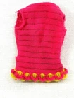 Vintage 1968 Barbie Talking Doll Hot Pink Yellow Knit Swimsuit Top Only