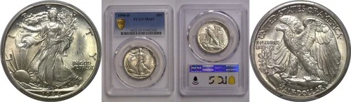 1944-D Walking Liberty Half Dollar   PCGS MS-65