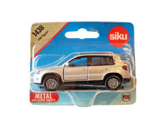 ✅   siku 1438 * VW Tiguan von 2009 in OVP * SUV Volkswagen Silbergrau * MOC