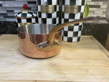 Mauviel M'250B Copper Saucepan 2qt NO LID New! Read