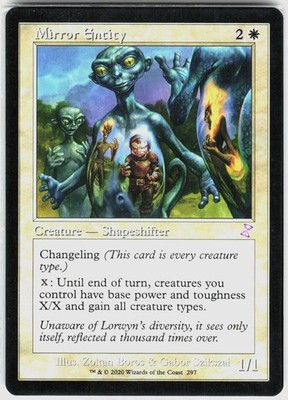 MTG - Mirror Entity/Spiegelwesen - TSR - EN - EX