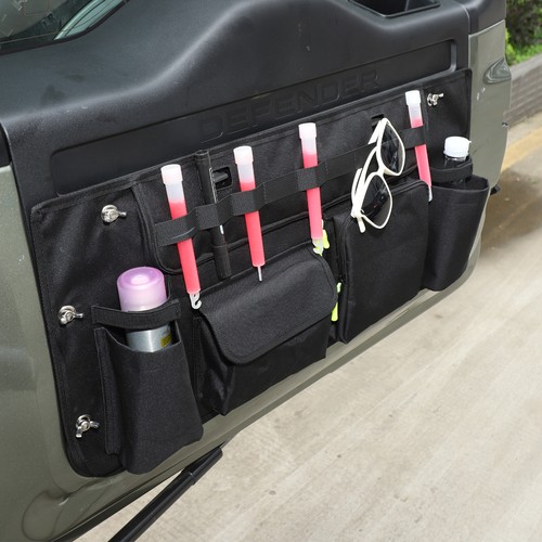 Tailgate Storage Bag Tool Organizer Accessories For Land Rover Defender 2020-25 - Afbeelding 8 van 23