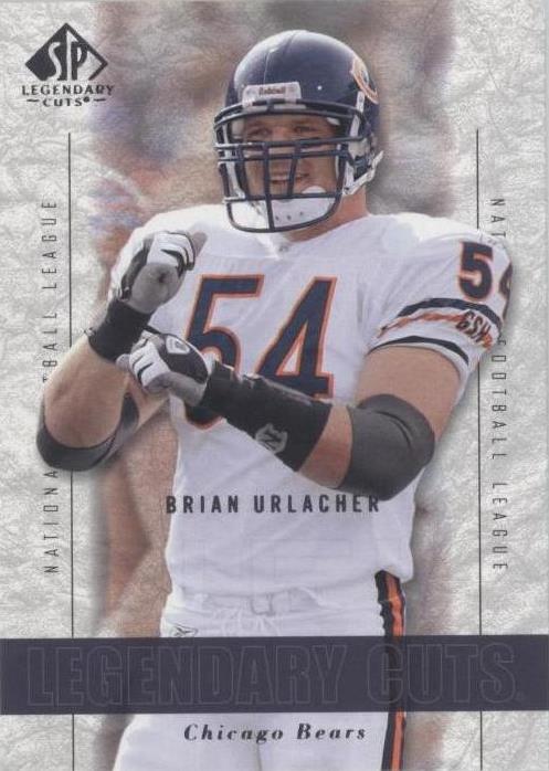 2002 SP Legendary Cuts Brian Urlacher #61 - 1 of 2