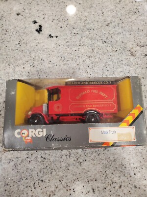 NEW Corgi Classics Mack Truck Buffalo Search & Rescue CO. 3 C906/4 Diecast