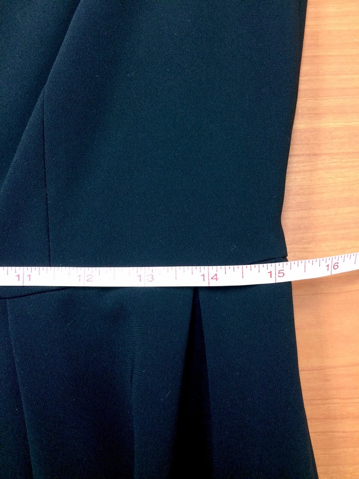 Moschino abito nero tinta unita senza maniche ricamo battiti tg 10 M Italia