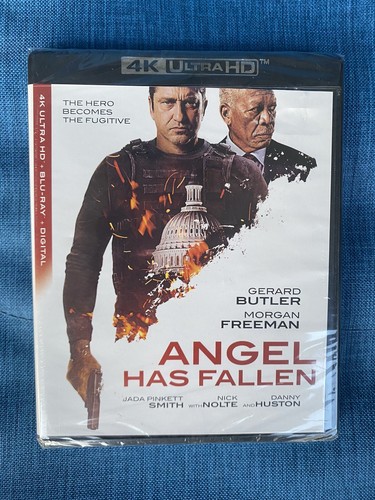 Angel Has Fallen (4K Ultra HD + Blu-ray, 2019) No Digital LIKE NEW!