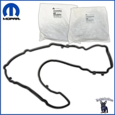 2X L & R Cylinder Head Cover Gasket OEM Mopar 5184596AE 5184595AE