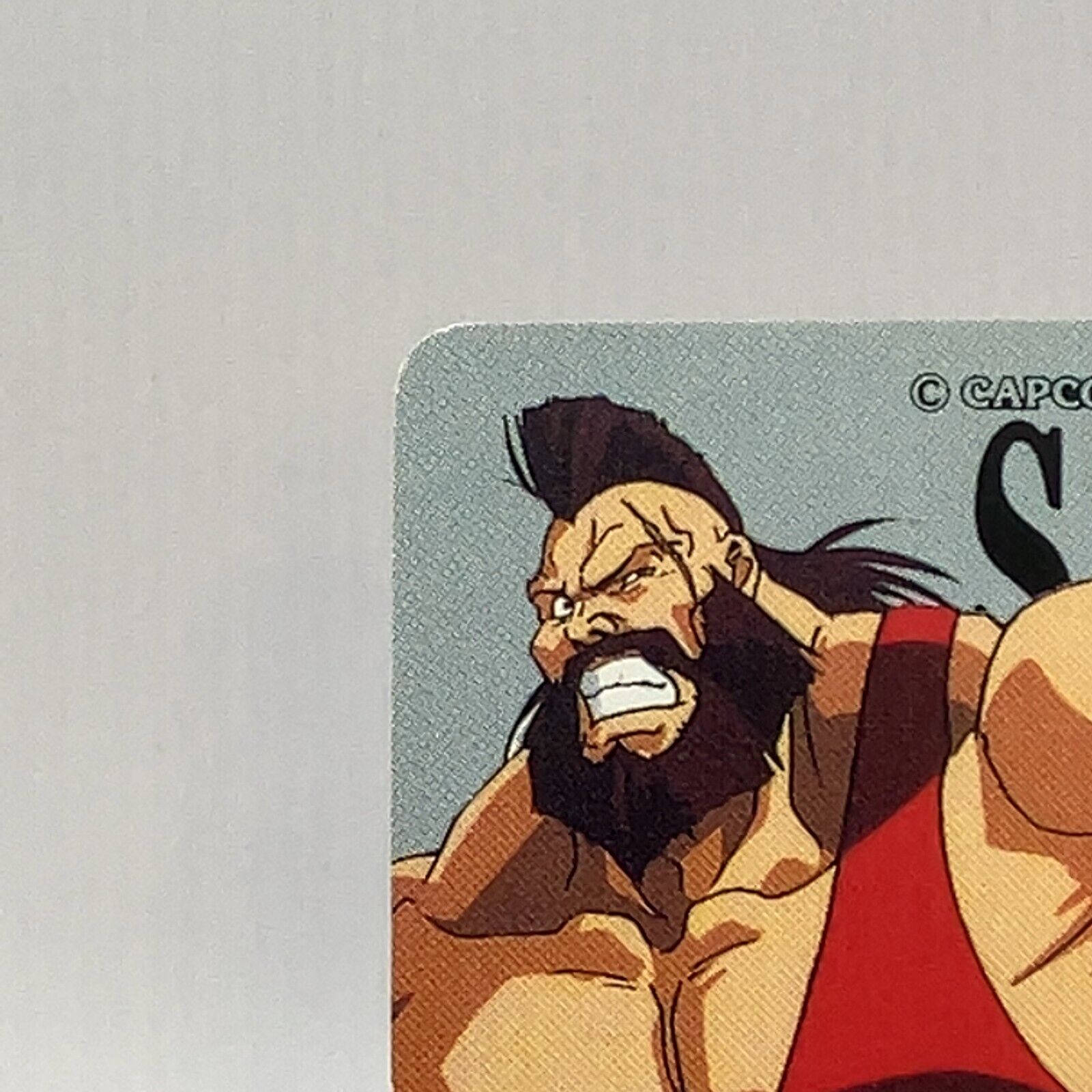 Zangief TCG Card Street Fighter 2 Super Famicom Video Game Japanese Bandai  JP 5