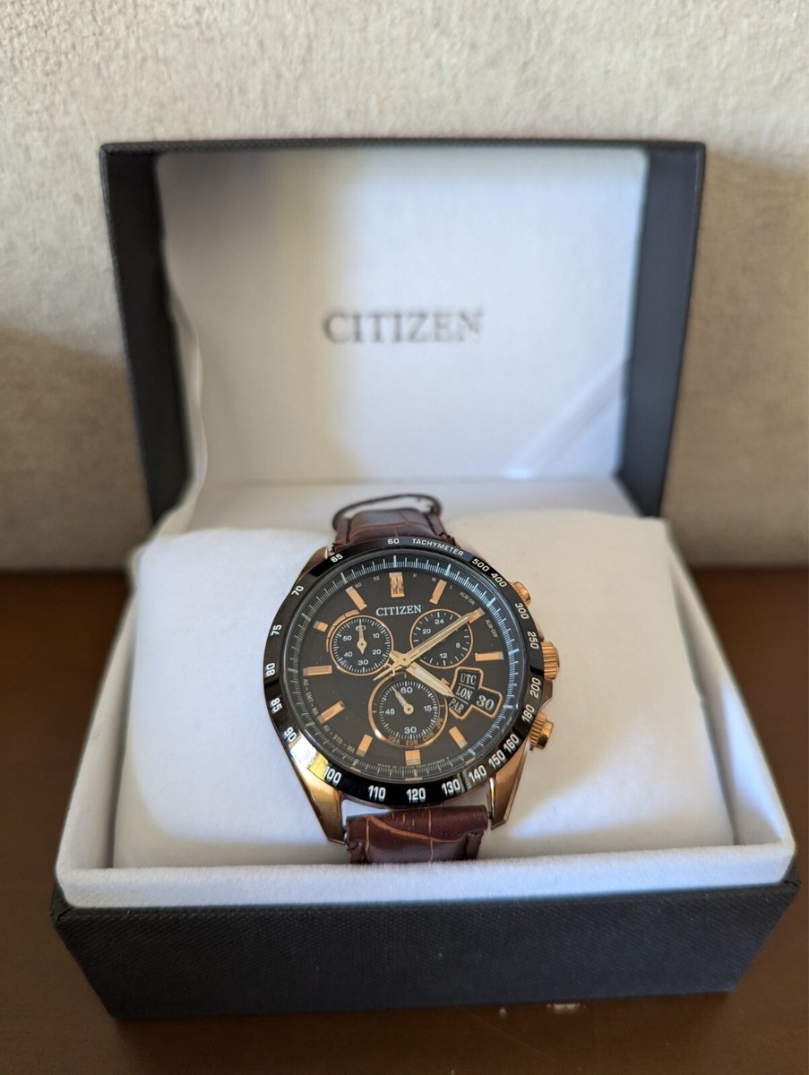 Citizen Eco Drive Radio Controlled BX0132-04E Quartz Watch Japan