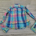 Abercrombie Kids Girls Blue and Pink Button Down Shirt Size M — photo 6