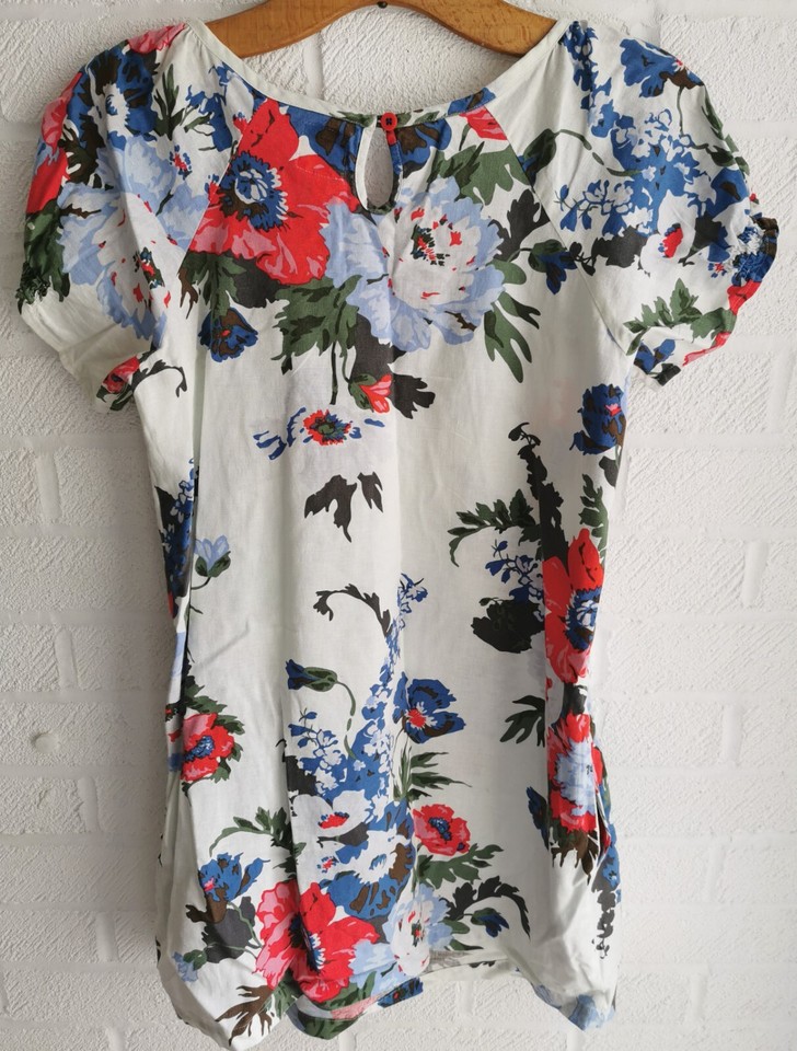 Joules Audrey Linen Mix Tunic Dress With Pockets Size 8 eBay