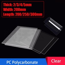 Przezroczysta płyta poliwęglanowa PC Plastik Wytrzymałość Arkusz Gruby 2mm-5mm Ochrona przed promieniowaniem UV