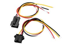 4-Pin JST SM 2.5mm Male Female Connector 30cm Wire for LED Circuit Board 5 Sets