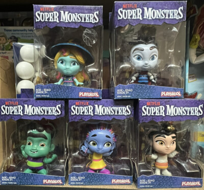 Set of NIB NETFLIX SUPER MONSTERS 4