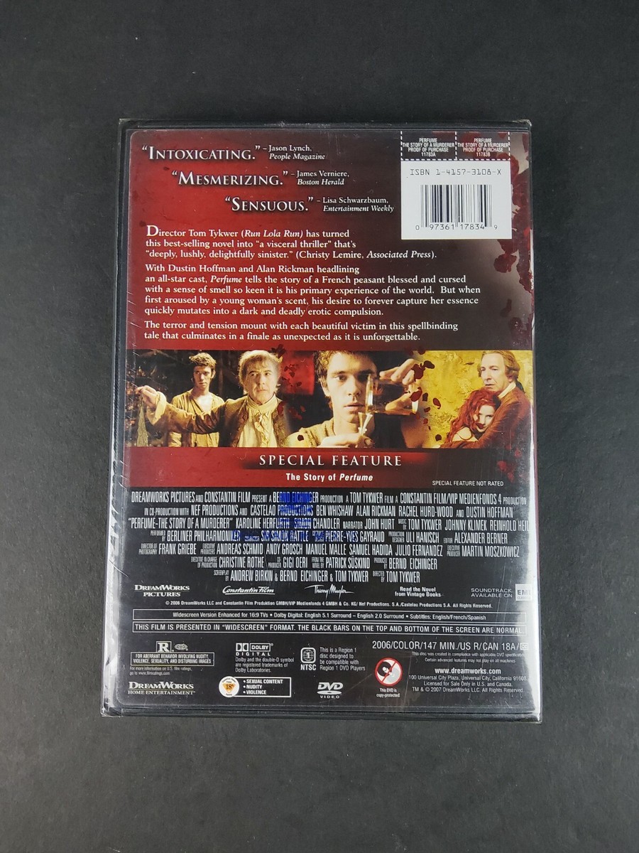 Perfume The Story of a MurdererNEW (DVD, 2007, Widescreen) OOP