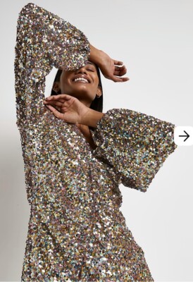 river island gold sequin maxi dress Buy Golden Mirage Embellished Bridal Gown online – Roopkala