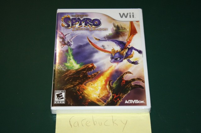 The Legend Of Spyro Dawn Of The Dragon Nintendo Wii 08 For Sale Online Ebay