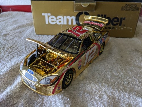 2001 JEREMY MAYFIELD #12 SONY WEGA 1/24 OWNERS GOLD TEAM CALIBER CAR 169 of 258 - Picture 4 of 12