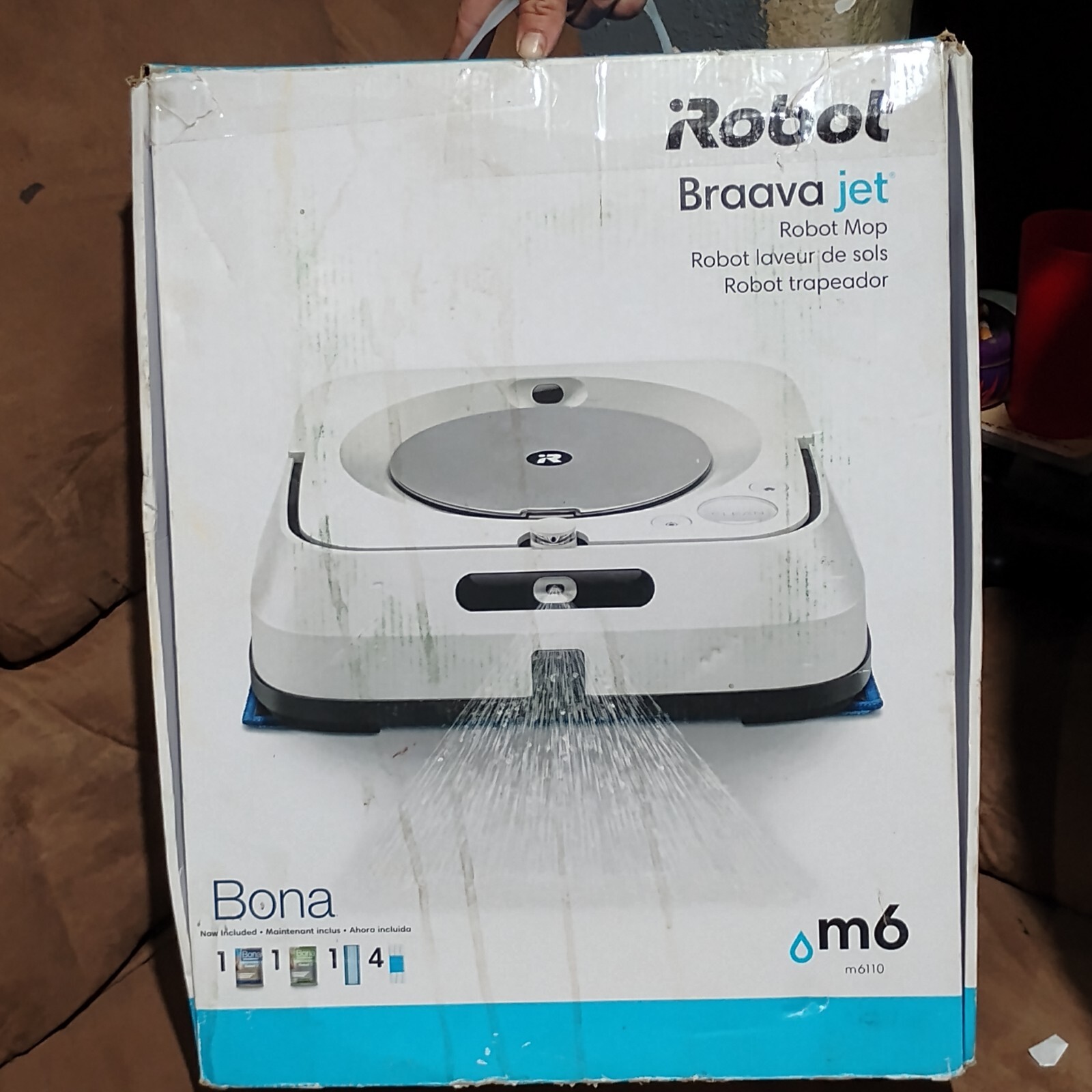 iRobot Braava Jet m6 6110 Robot Mop Floor Spray Cleaner Smart Wi-Fi #690