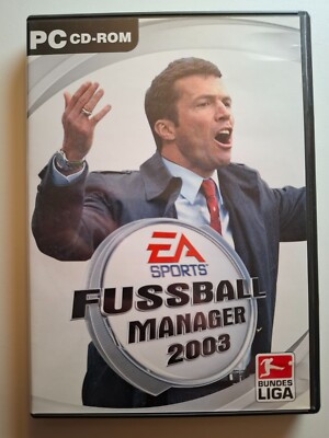 Fussball Manager 2003 PC von Electronic Arts | Game | Zustand sehr gut