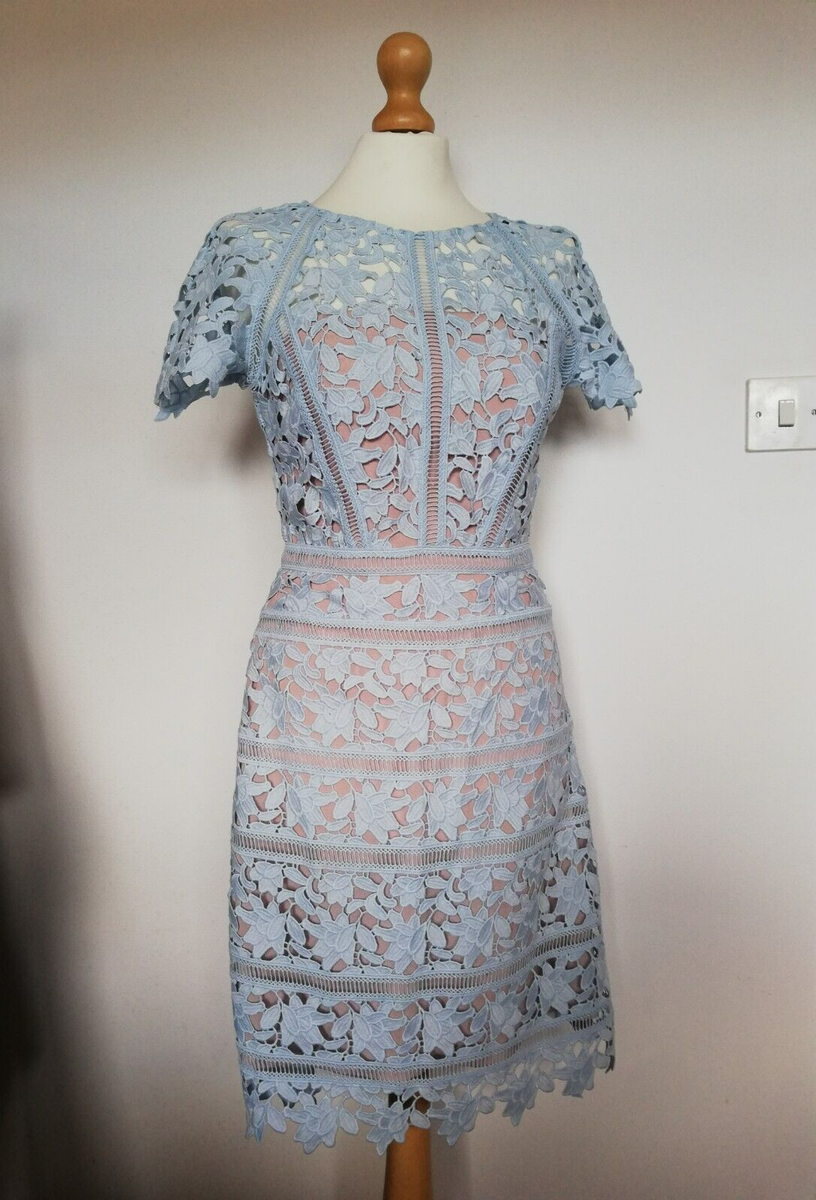 vintage lace tea dress Vintage Pink Lace Appliques Tea Length Wedding Dress