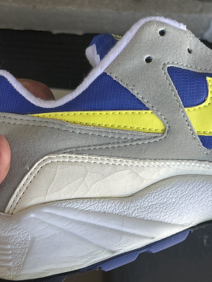 Nike AIR ICARUS EXTRA Zen Grey Blue Yellow 1993 Mens